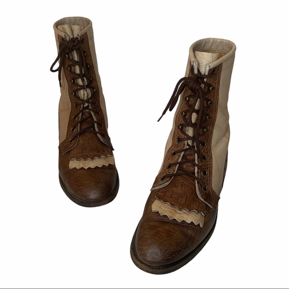 2 for $20 - Two Tone BOULET Ankle Boots - 7.5